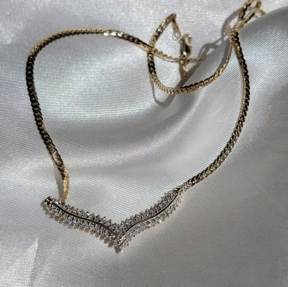 Stampd Gold and Silver Necklace